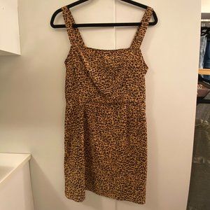 Cheetah Print Dress
